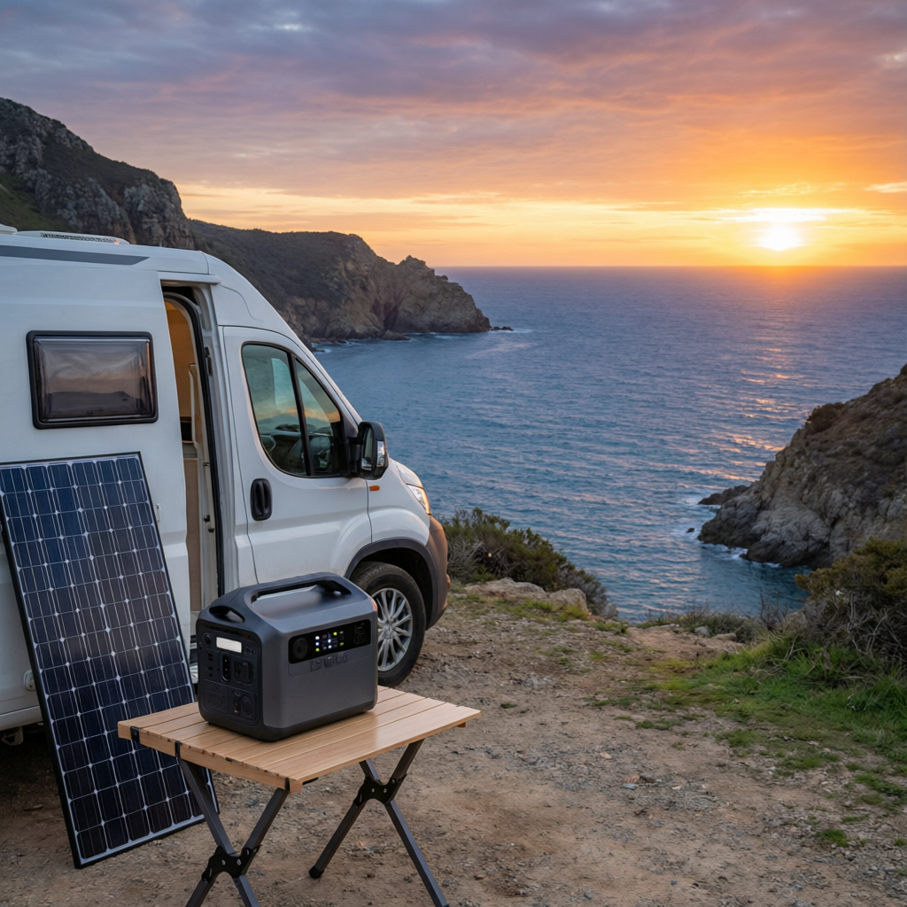 Coastal Road Trip — 1,200 W RV Power Companion