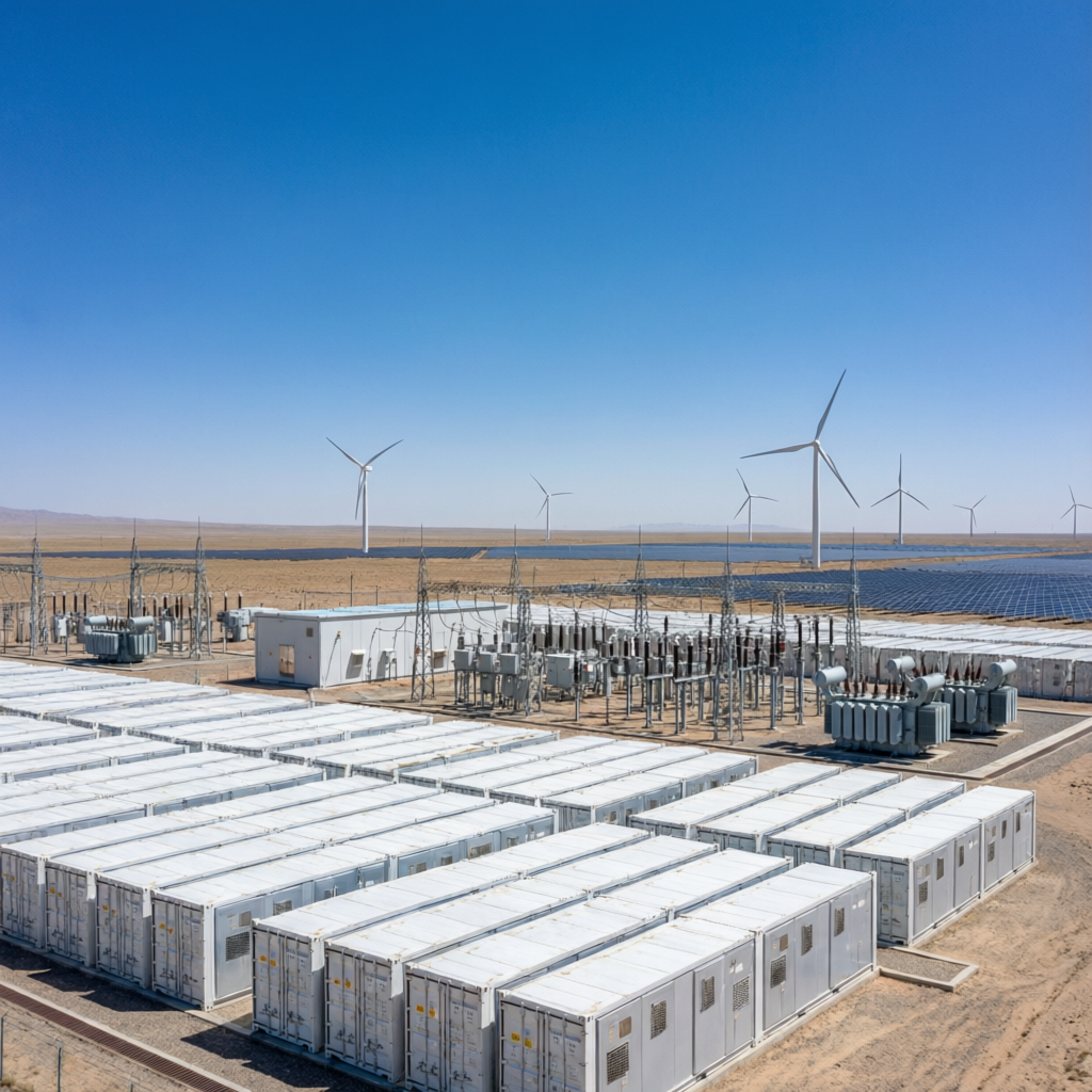 Northwest China — 100 MWh Frequency Regulation